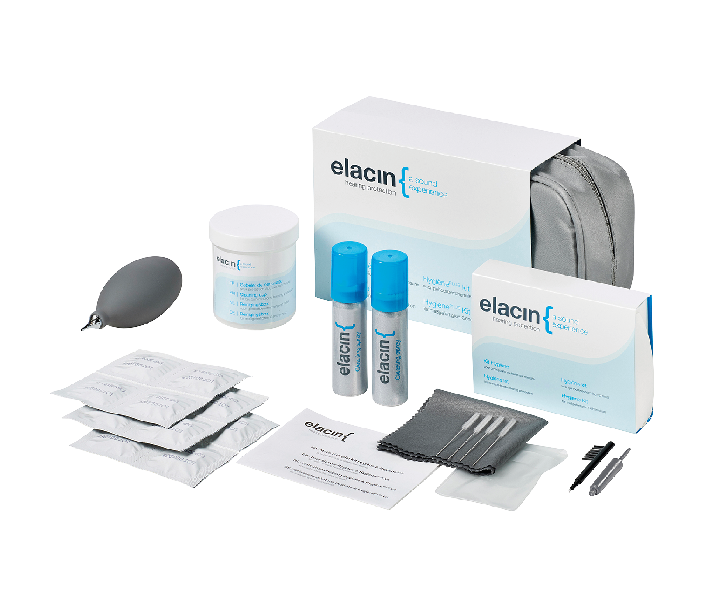 Elacin HygienePLUS Value Pack what's inside